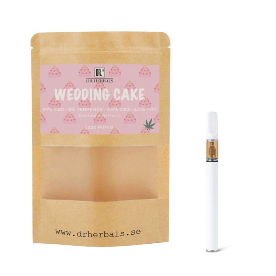 CBD Vape - Wedding Cake 90% CBD I DR. Herbals